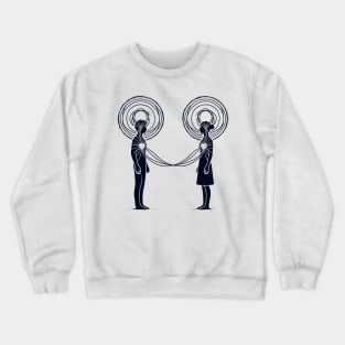 Spiritual Vortex Heartstring Crewneck Sweatshirt